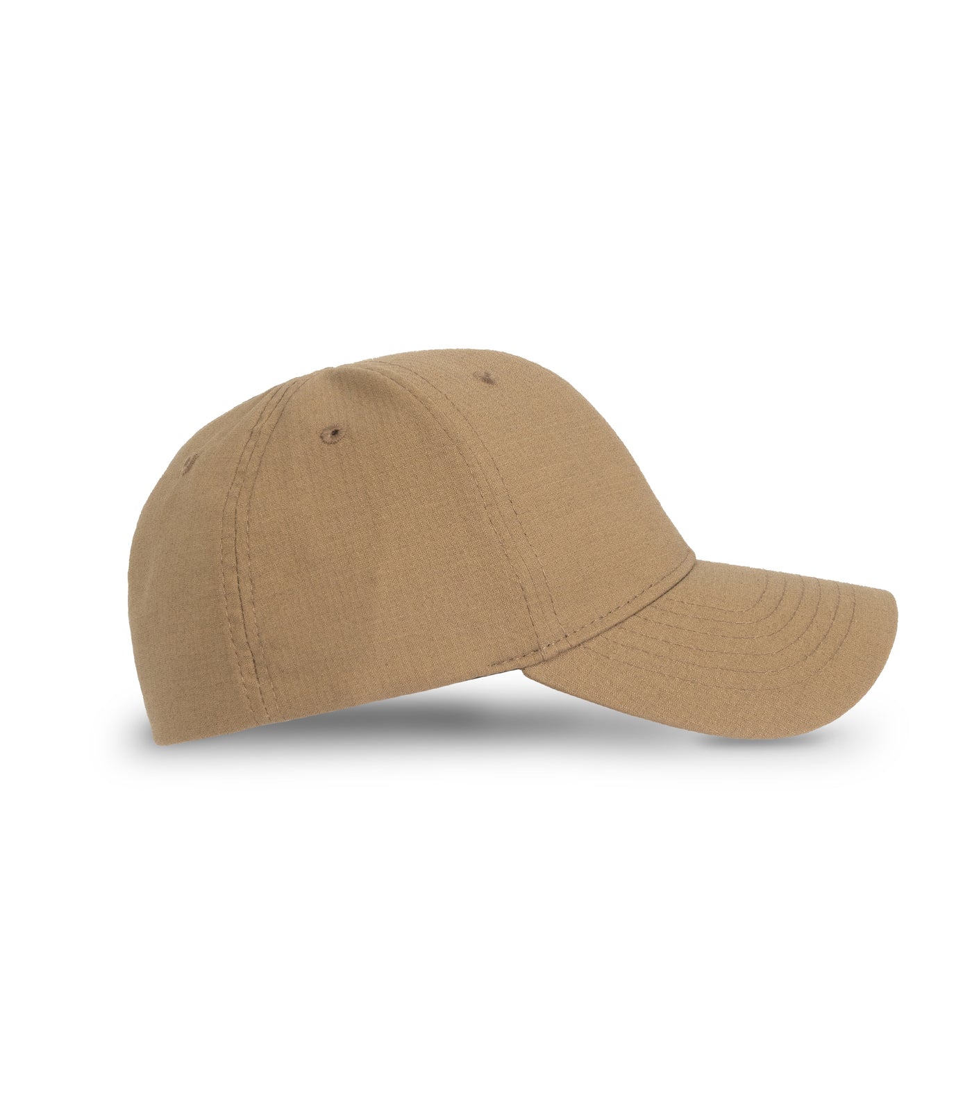Side of FT Flex Hat in Coyote Brown