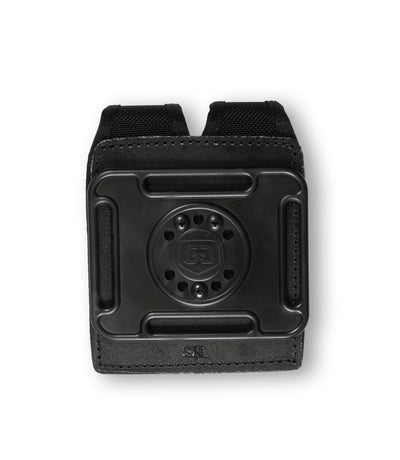 Back of Double Magazine Pouch in Black