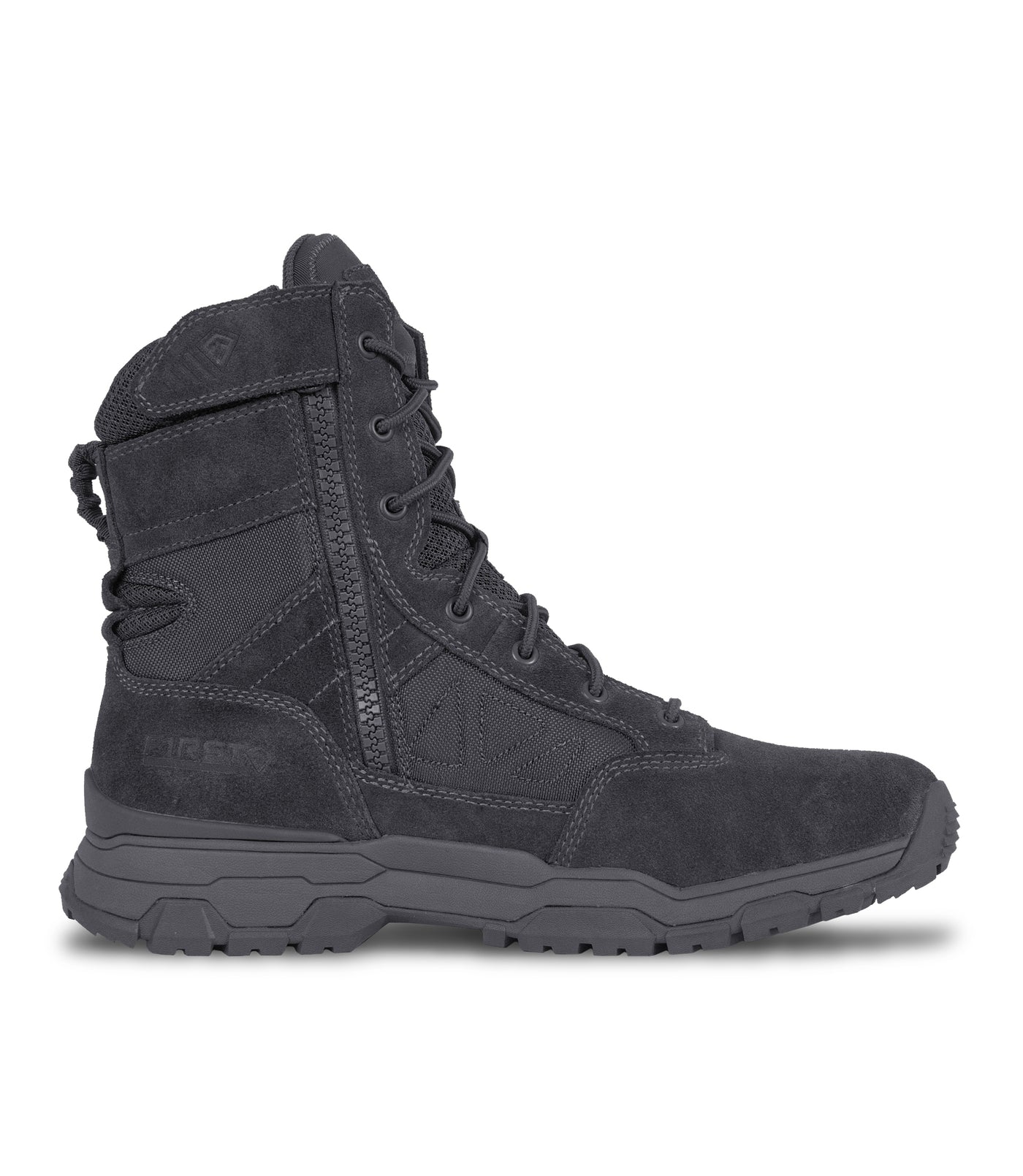 Side of Men's 7“ Desert Operator Boot in Wolf Grey