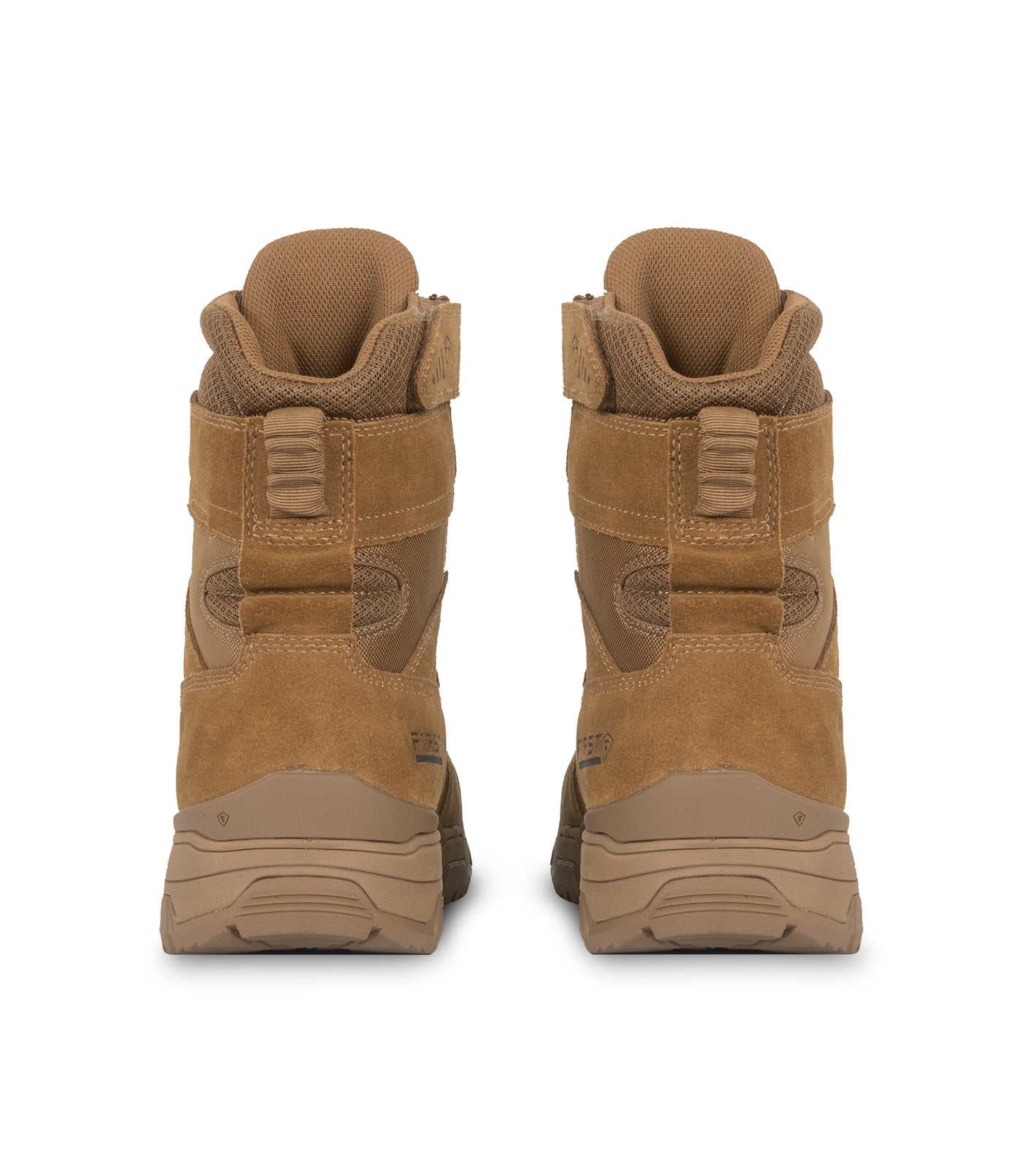 Back of Men's 7“ Desert Operator Boot in Coyote Brown