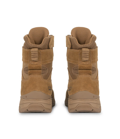 Back of Men's 7“ Desert Operator Boot in Coyote Brown