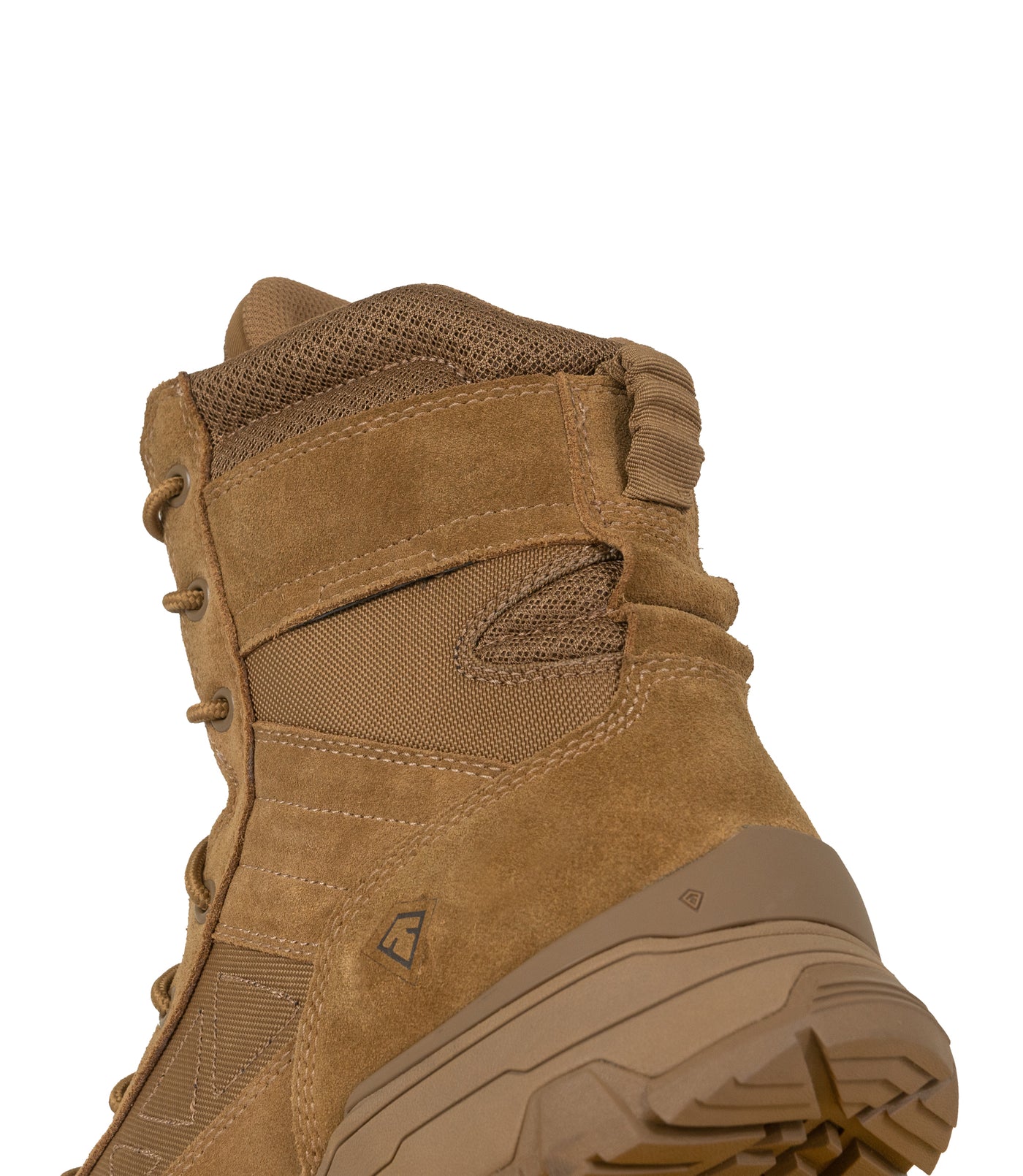 Side of Men's 7“ Desert Operator Boot in Coyote Brown