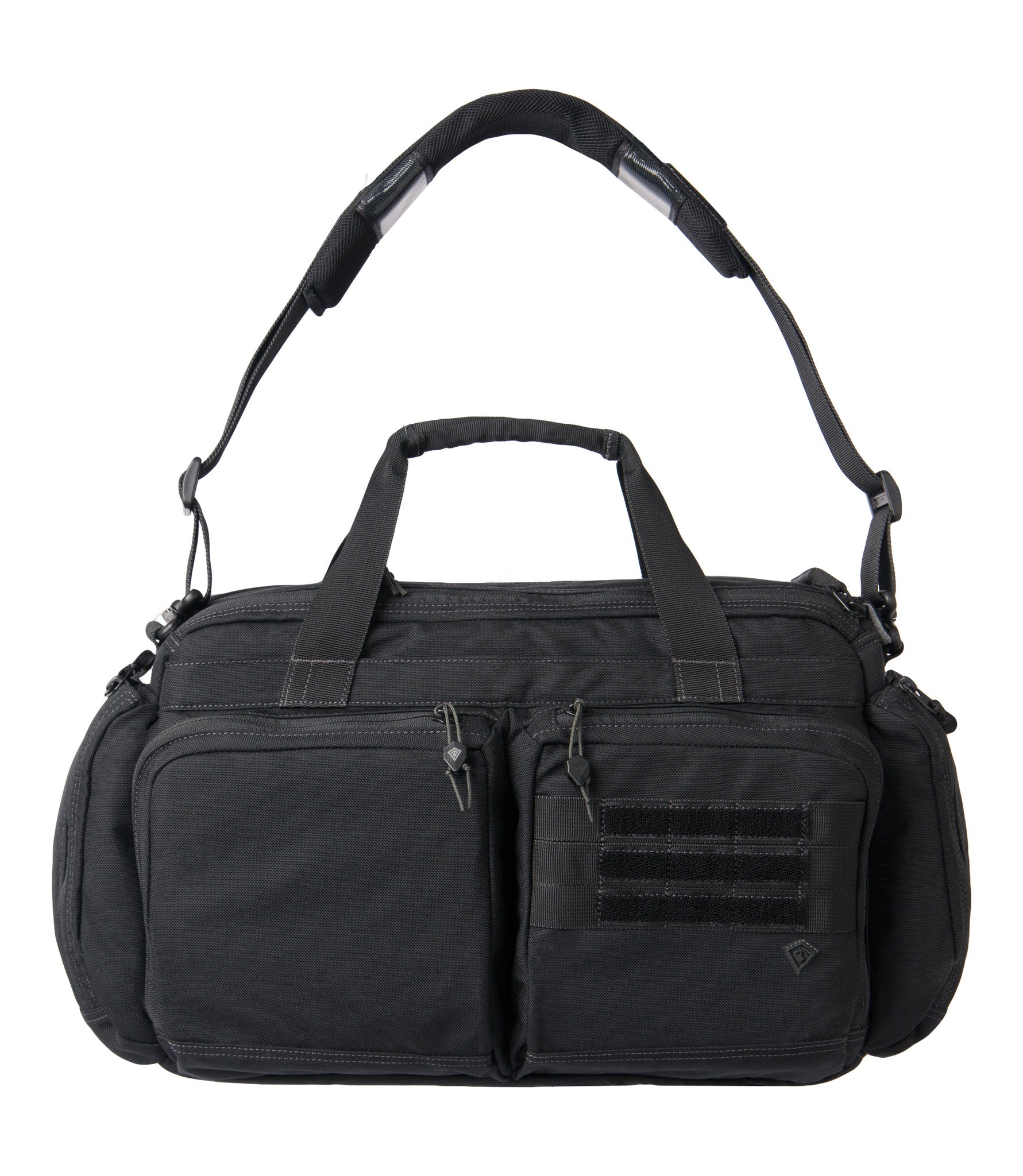 Front of Executive Briefcase 26L in Black |color_black