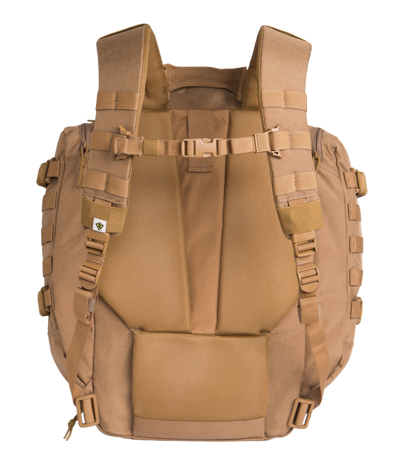 Back of Specialist 3-Day Backpack 56L in Coyote