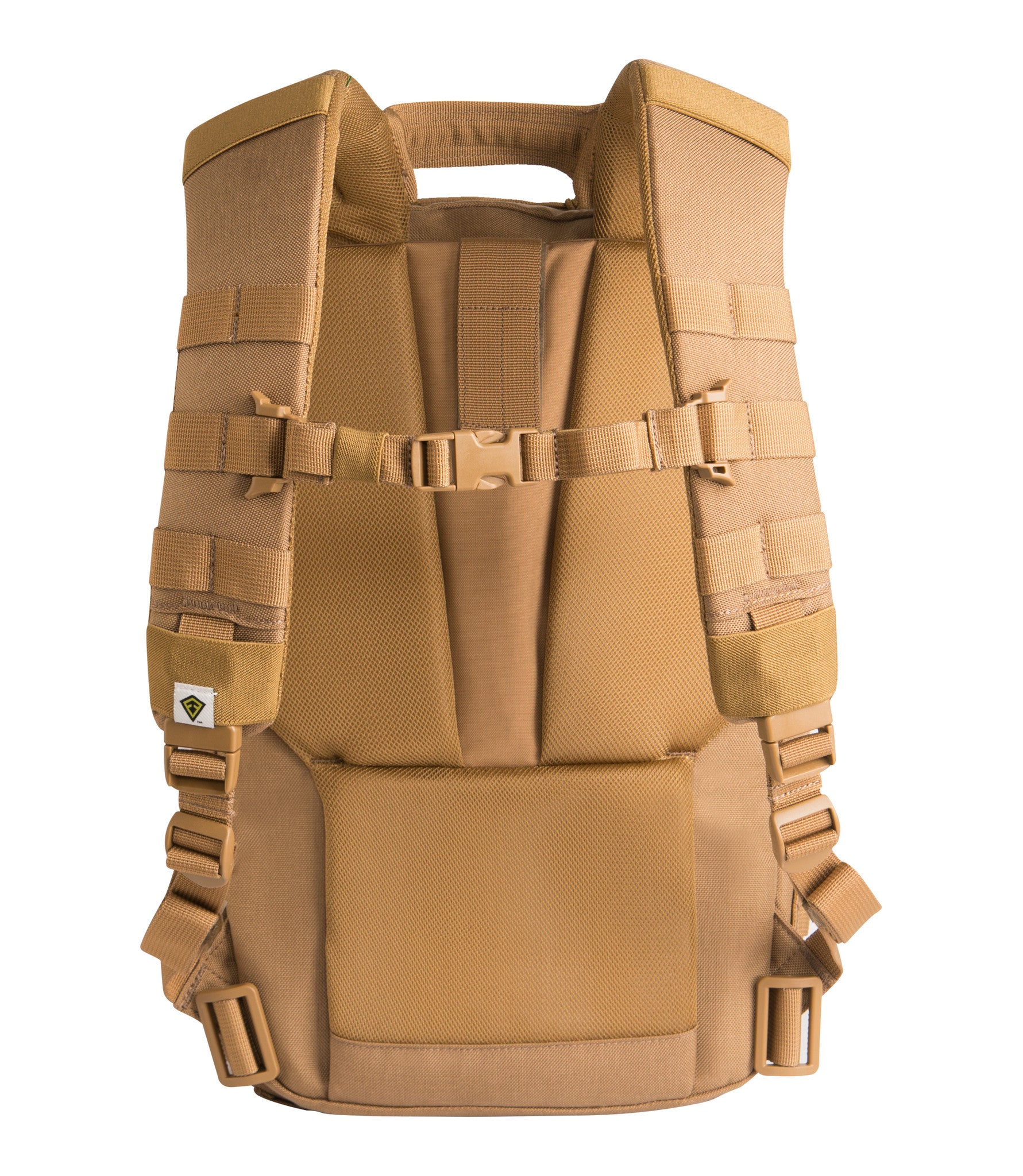 Back of Specialist Half-Day Backpack 25L in Coyote |color_coyote