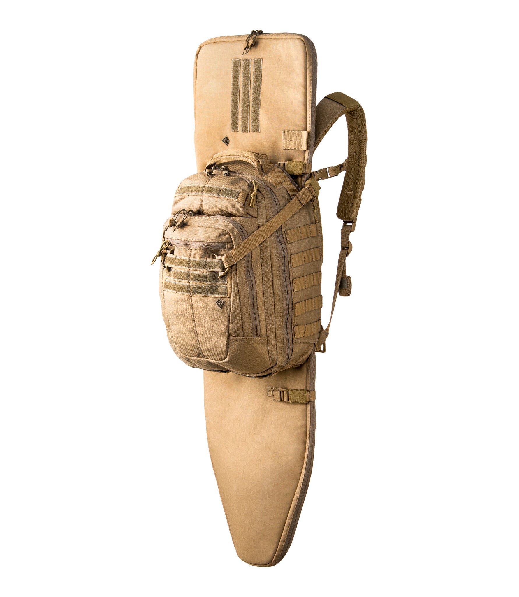 Specialist Half-Day Backpack 25L in Coyote with Rifle Sleeve |color_coyote