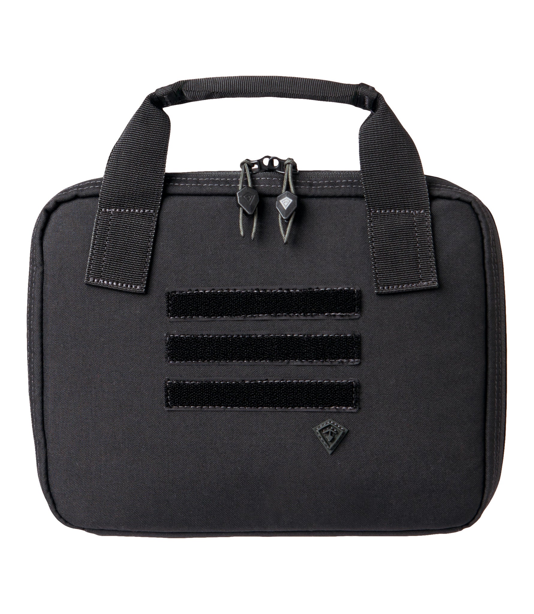 Front of Pistol Sleeve in Black |color_black