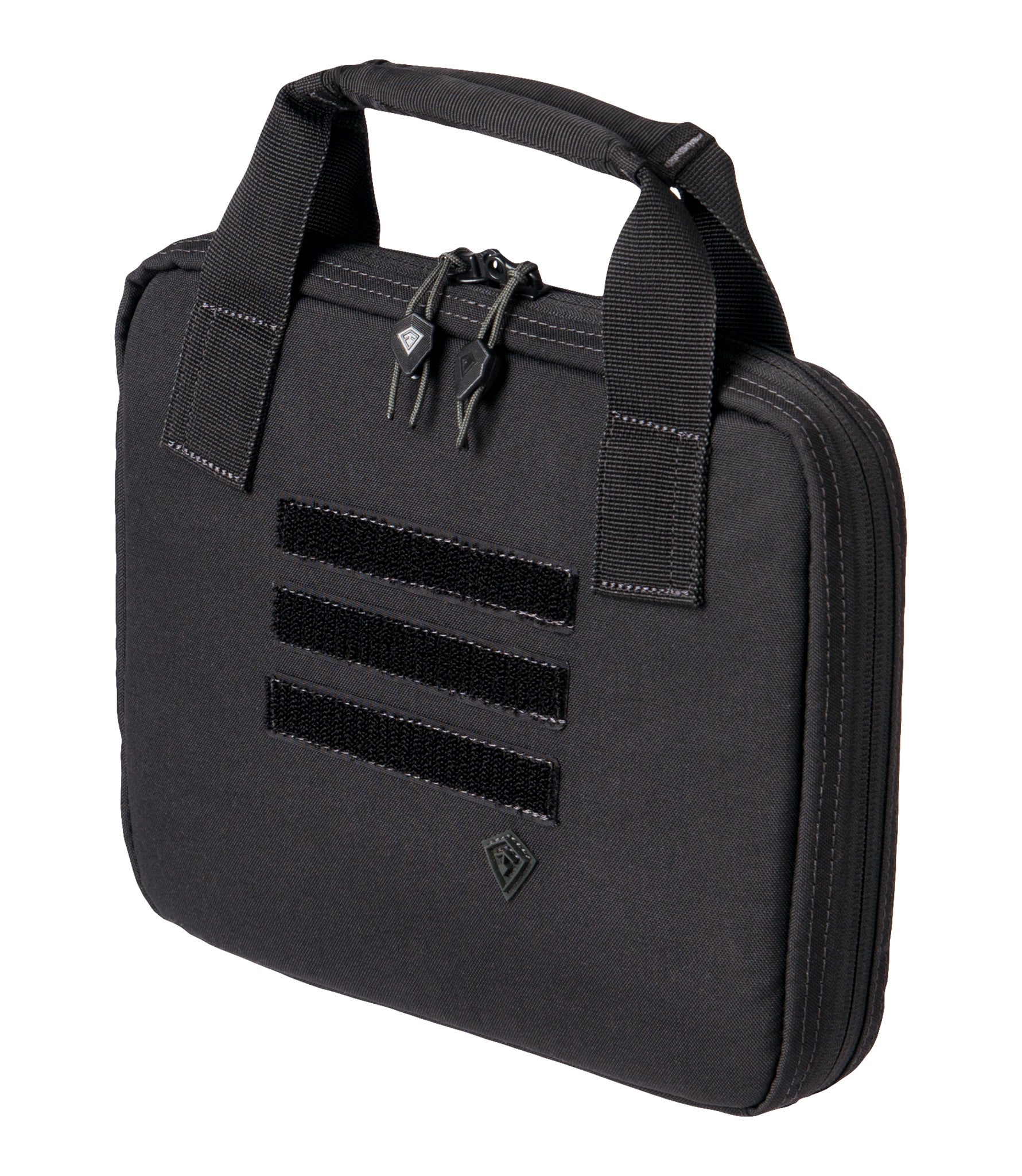 Front of Pistol Sleeve in Black |color_black