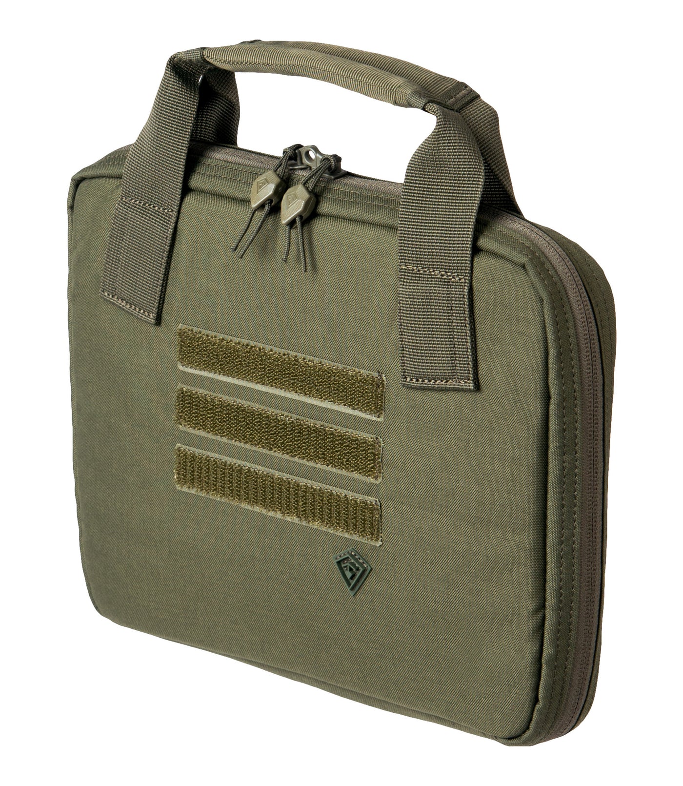 Front of Pistol Sleeve in OD Green