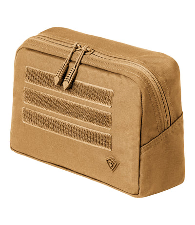 Front of Tactix Series 9x6 Utility Pouch in Coyote