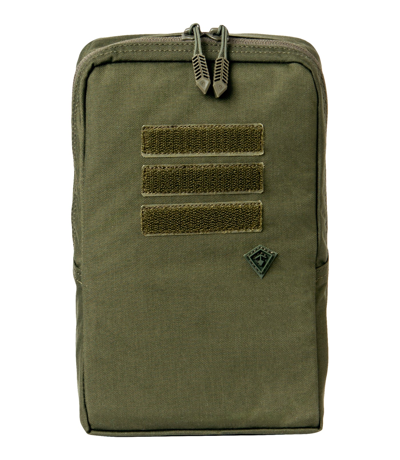 Front of Tactix Series 6x10 Utility Pouch in OD Green