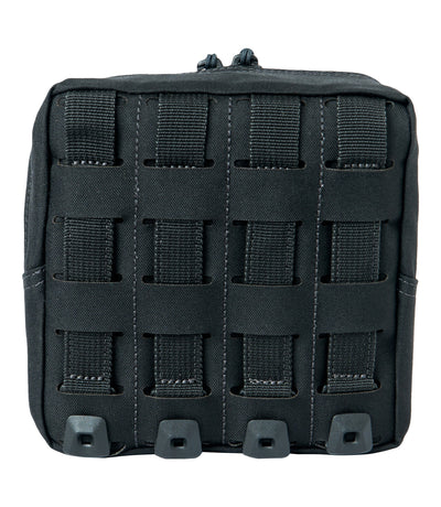 Back of Tactix Series 6x6 Utility Pouch in Black