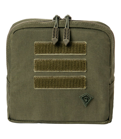 Front of Tactix Series 6x6 Utility Pouch in OD Green