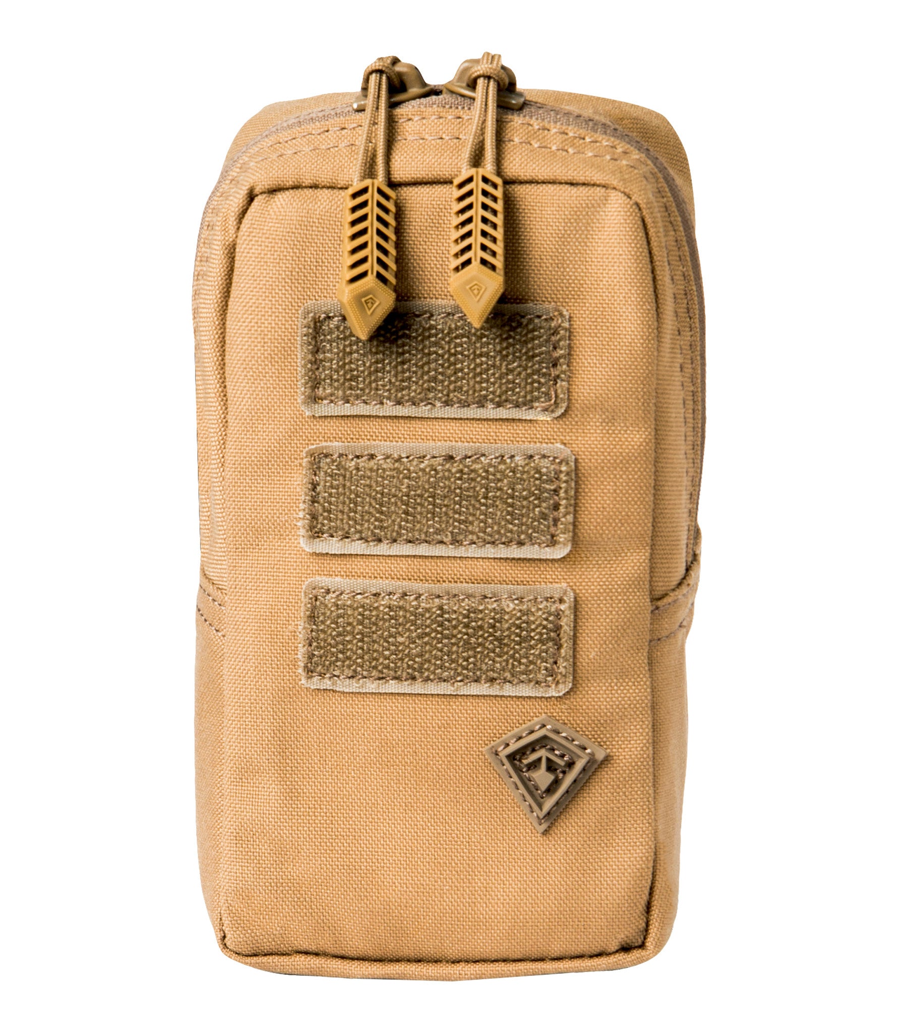 Front of Tactix Series 3x6 Utility Pouch in Coyote |color_coyote