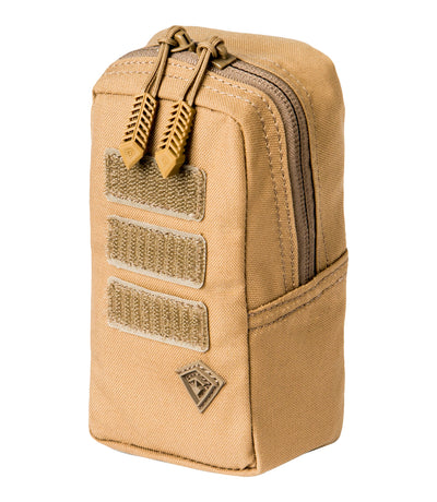 Front of Tactix Series 3x6 Utility Pouch in Coyote