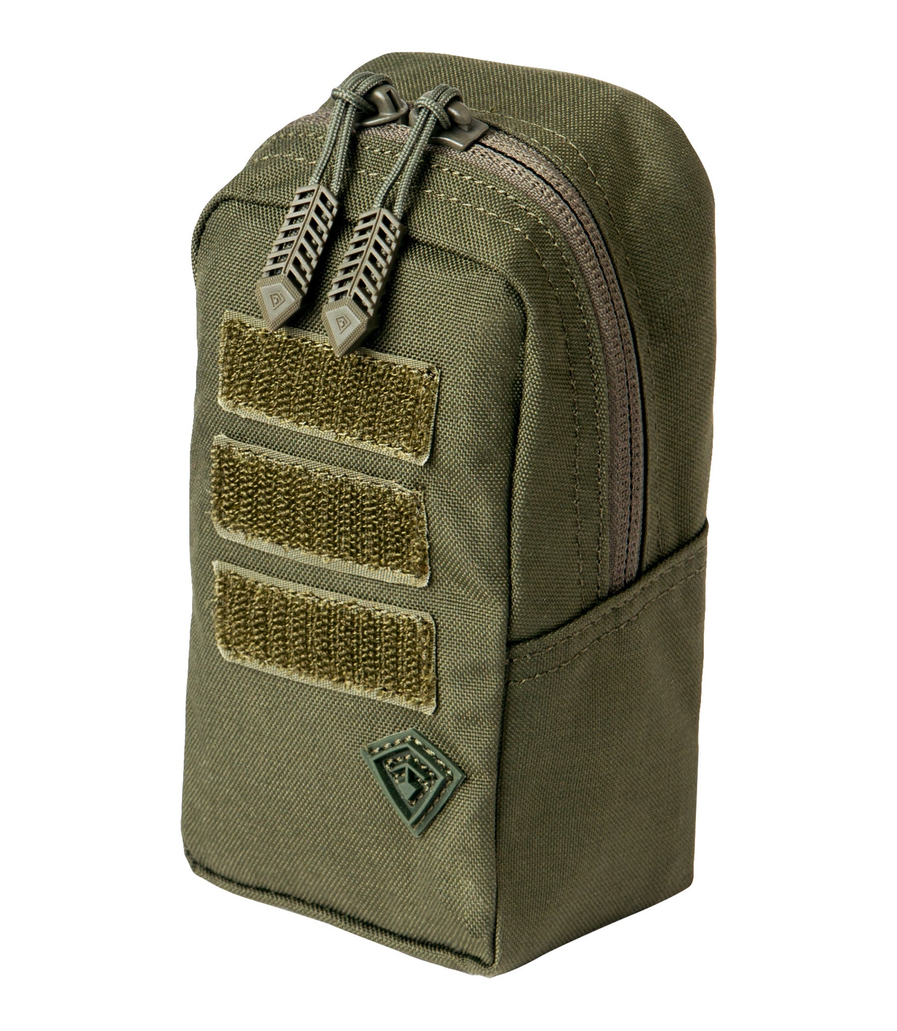 Front of Tactix Series 3x6 Utility Pouch in OD Green |color_od green