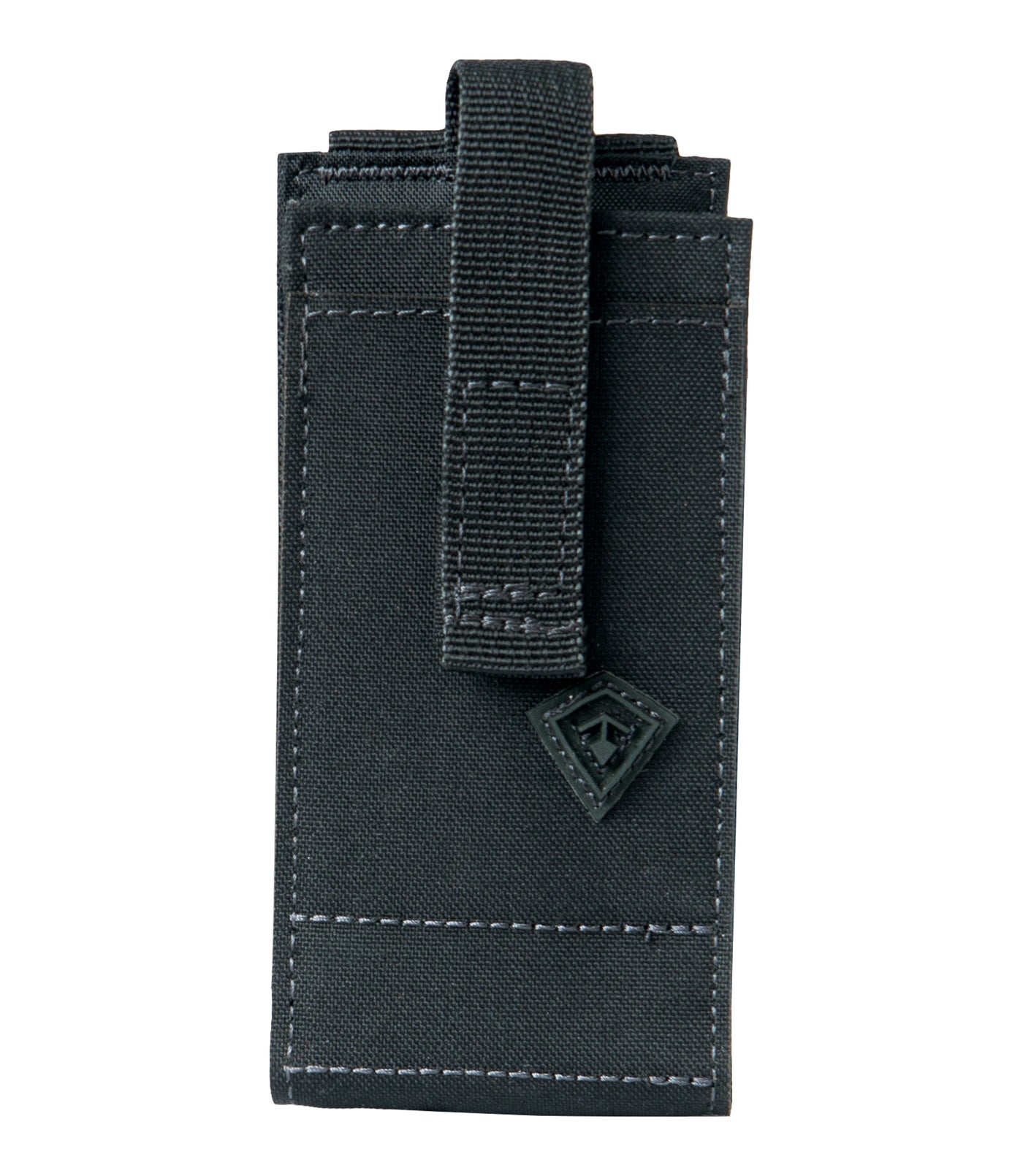 Front of Tactix Series Media Pouch - Medium in Black