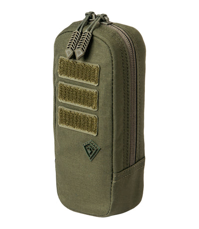 Front of Tactix Series Eyewear Pouch in OD Green