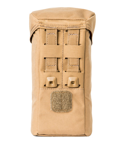 Back of Tactix Series Bottle Pouch – 1.0 Liter in Coyote