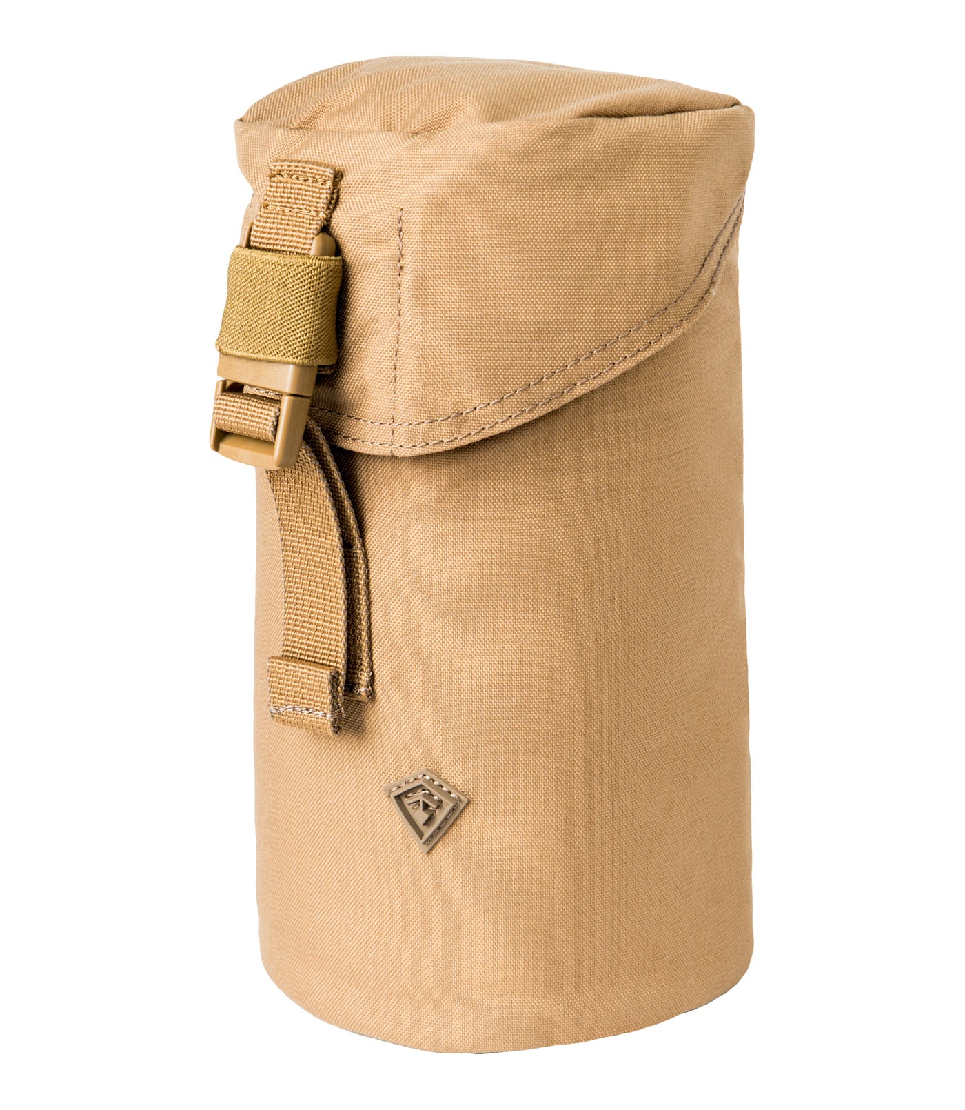Front of Tactix Series Bottle Pouch – 1.0 Liter in Coyote