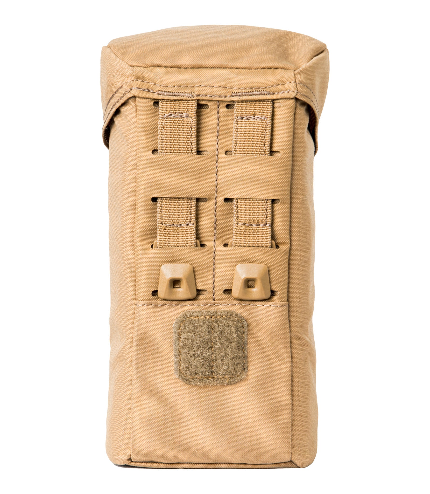 Back of Tactix Series Bottle Pouch – 1.0 Liter in Coyote |color_coyote