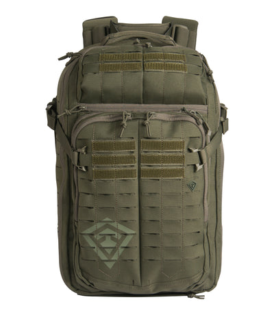 Front of Tactix 1-Day Plus Backpack 38L in OD Green