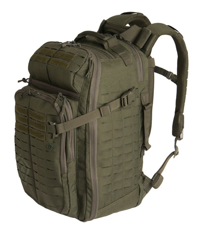 Front of Tactix 1-Day Plus Backpack 38L in OD Green