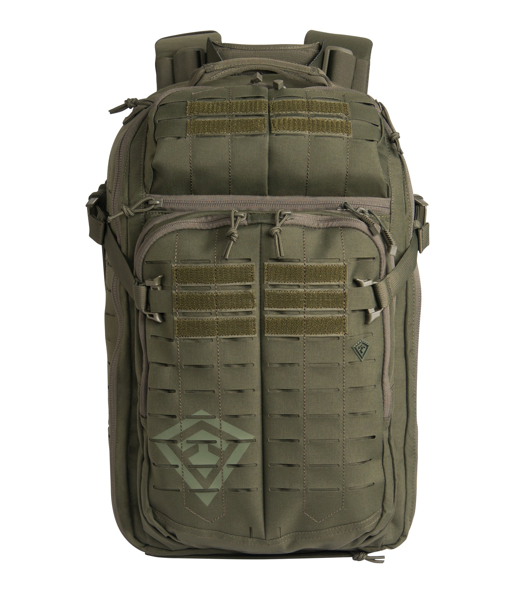 Front of Tactix 1-Day Plus Backpack 38L in OD Green |color_od green