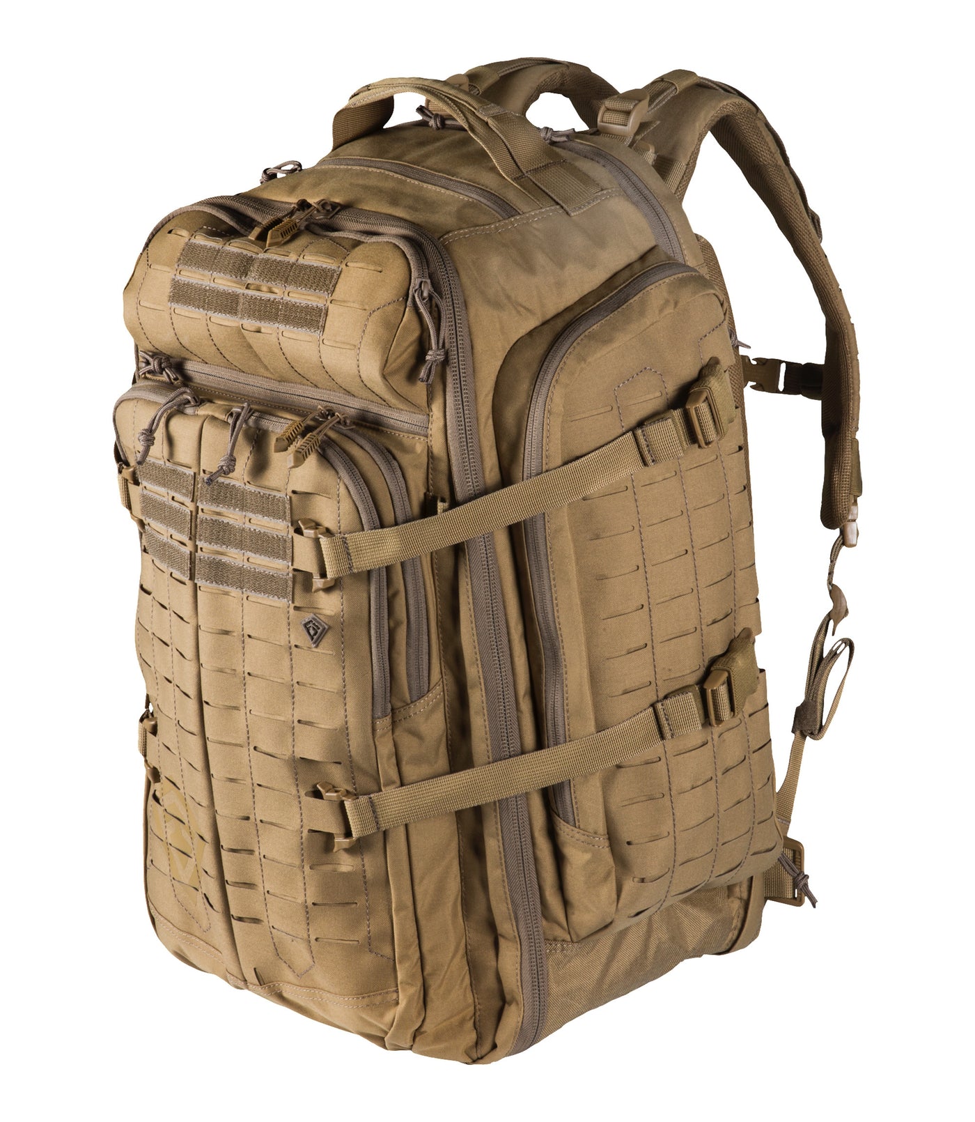 Front of Tactix 3-Day Plus Backpack 62L in Coyote