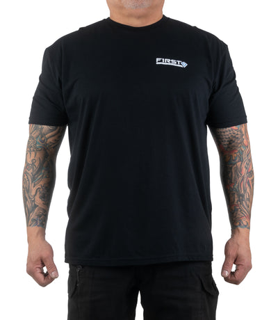 Front of Honor T-Shirt in Black