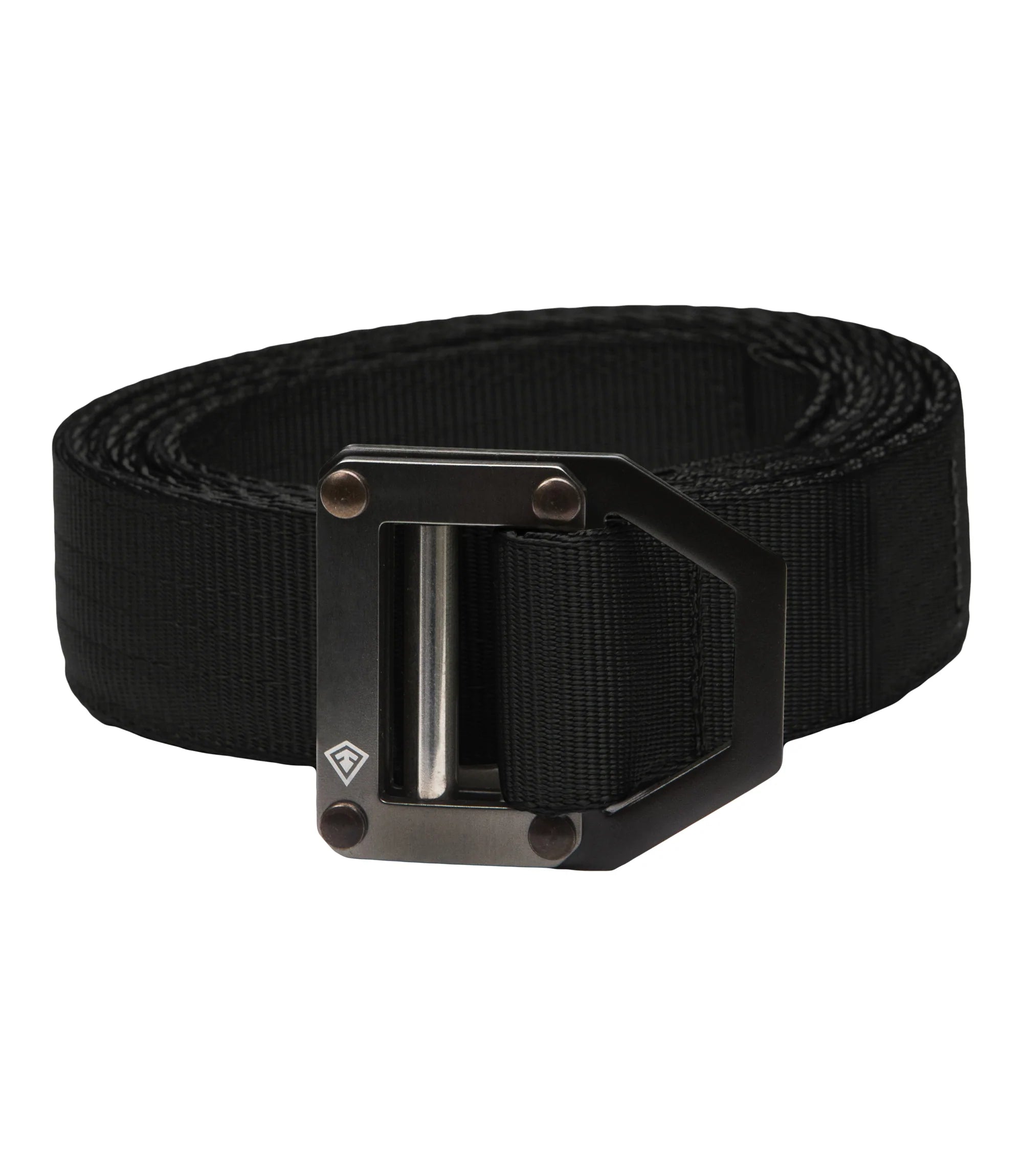 Front of Tactical Belt 1.5” in Black |color_black
