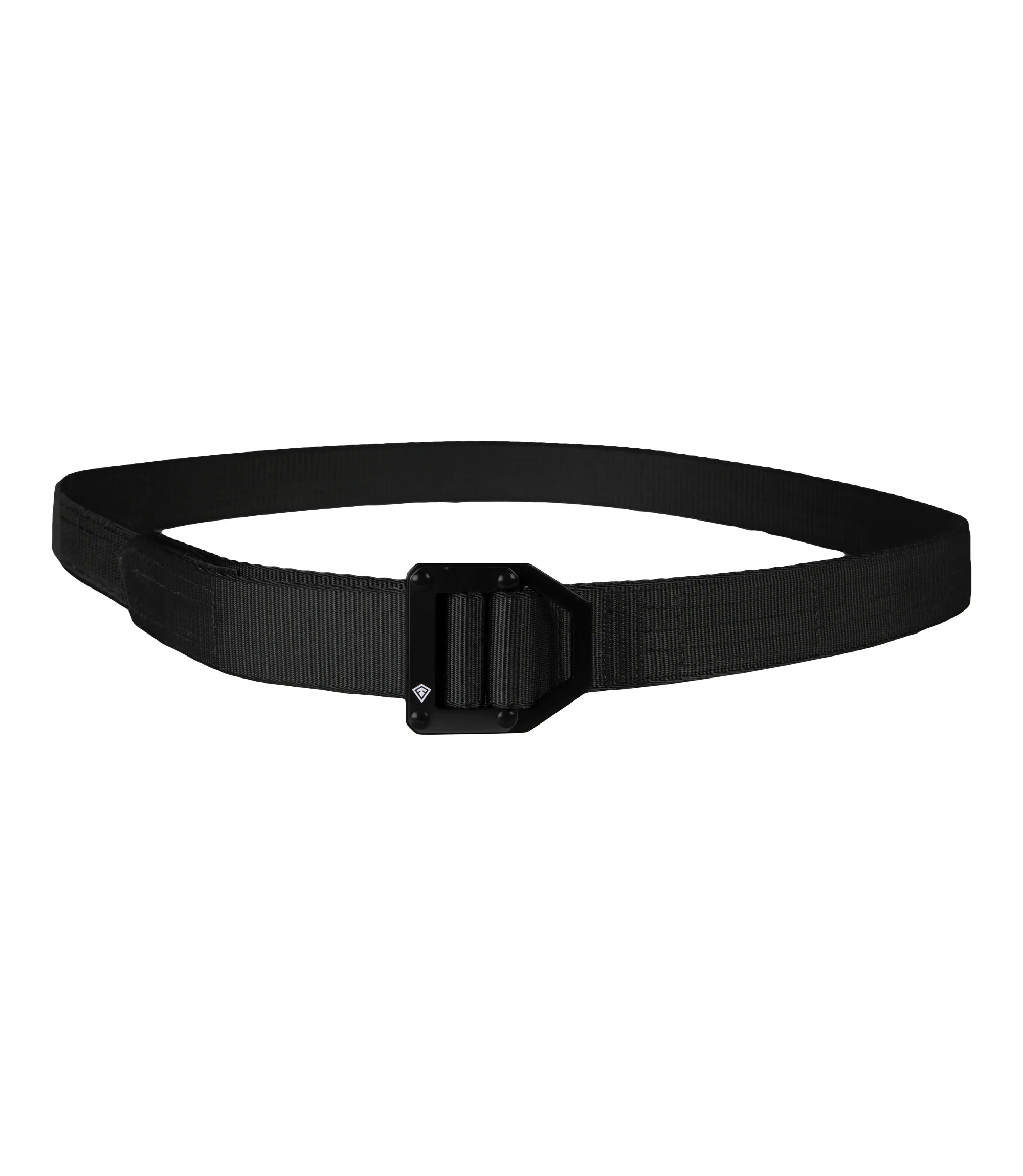 Front of Tactical Belt 1.5” in Black |color_black