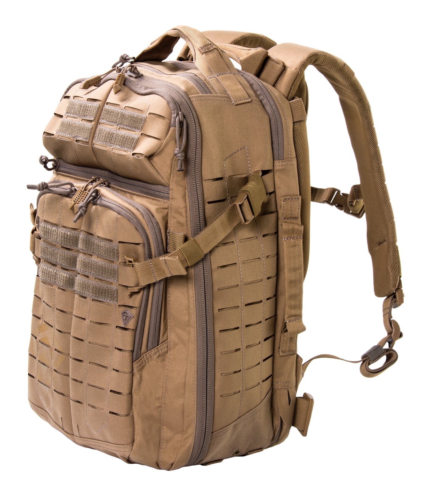 Front of Tactix Half-Day Plus Backpack 27L in Coyote