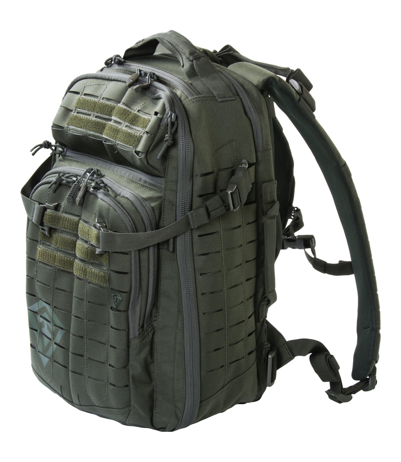 Front of Tactix Half-Day Plus Backpack 27L in OD Green
