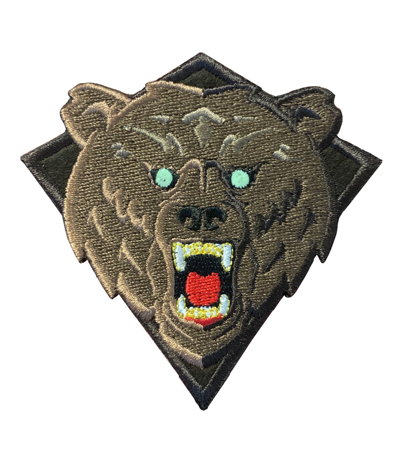 Front of Kodiak Brown Patch