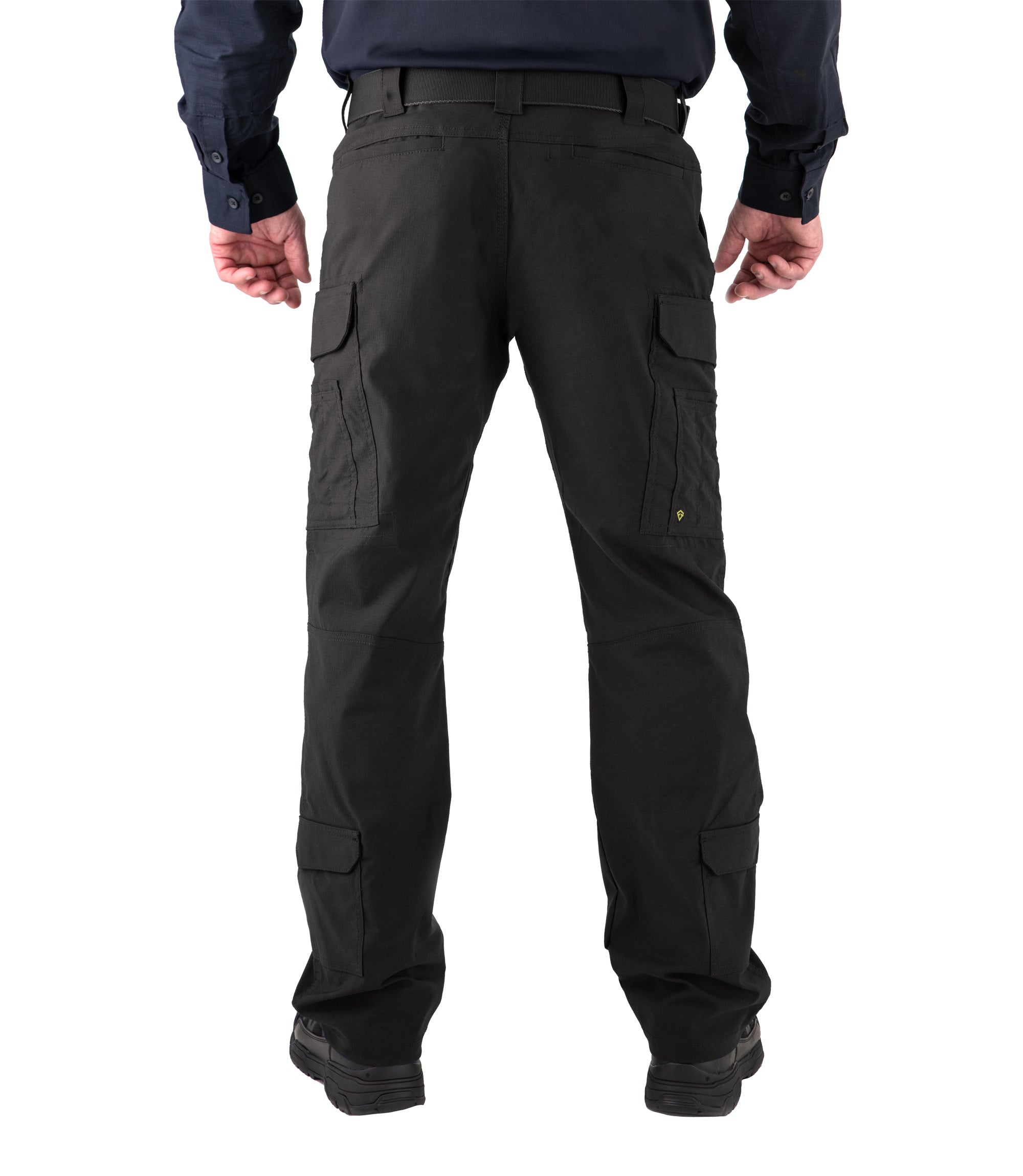 Back of Men's V2 EMS Pant in Black |color_black